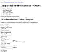 Tablet Screenshot of healthcoveruk.com